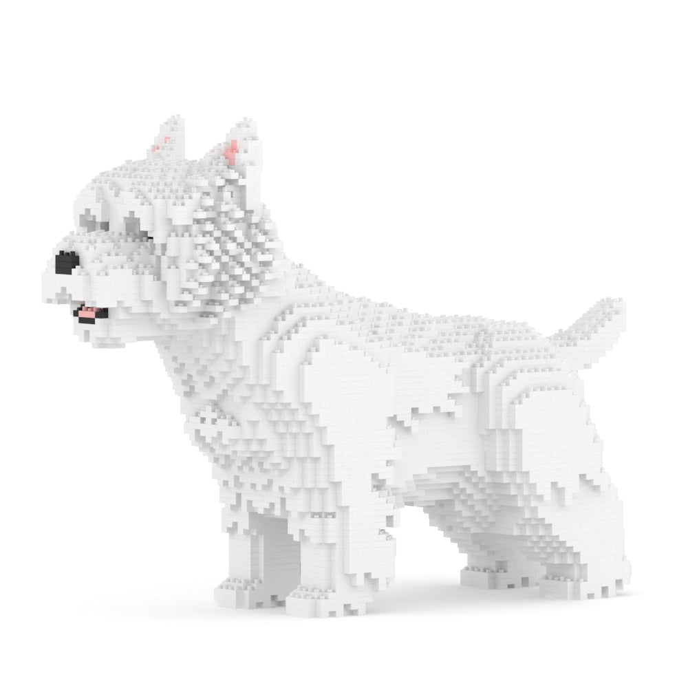 West Highland White Terrier 02 - JEKCA | Plastic Building Blocks
