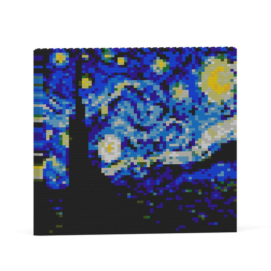 The Starry Night Brick Painting 01S