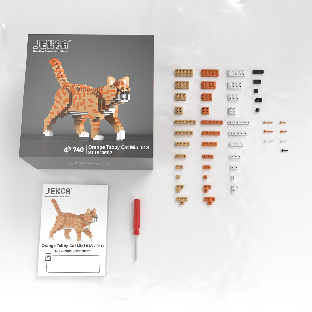 Orange Tabby Cat Mini 01S