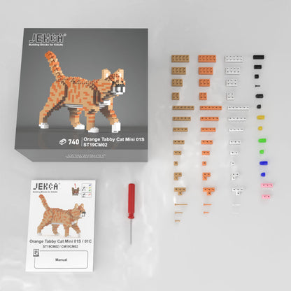 Orange Tabby Cat Mini 01S