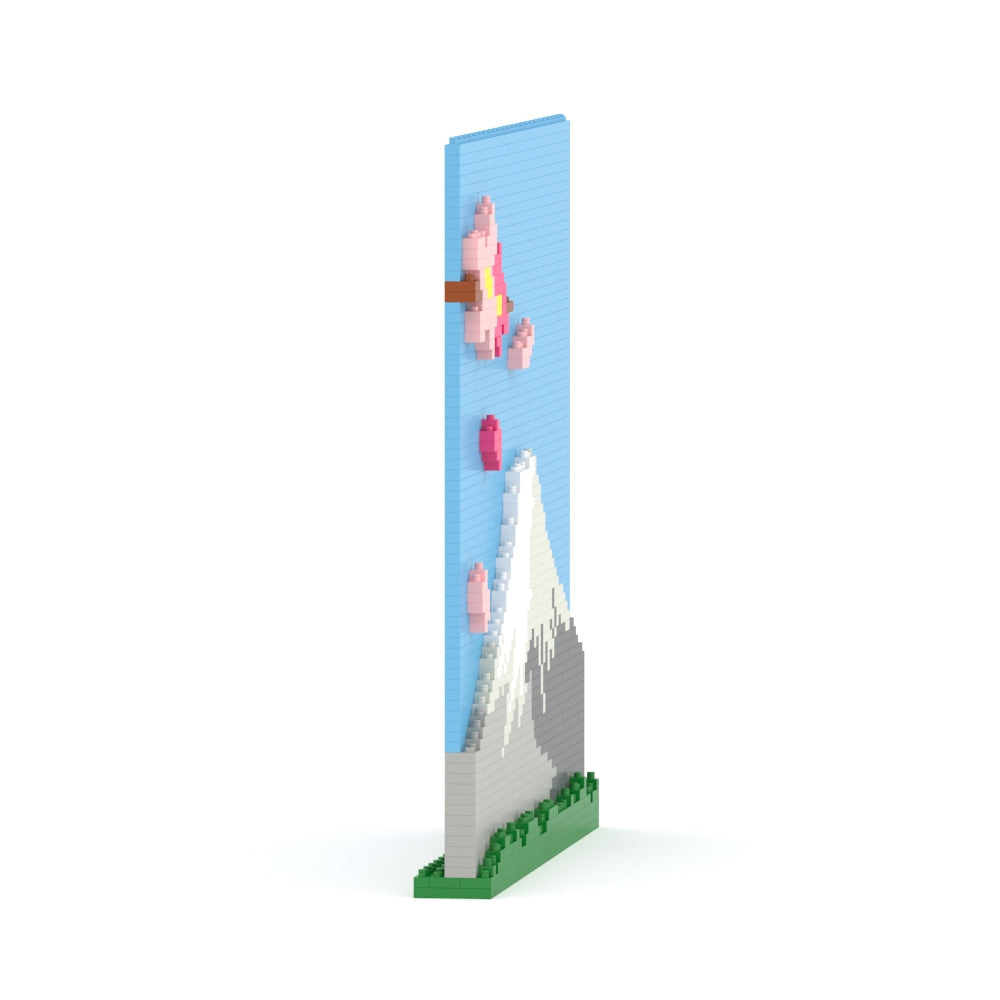 Mount Fuji Brick Painting 01
