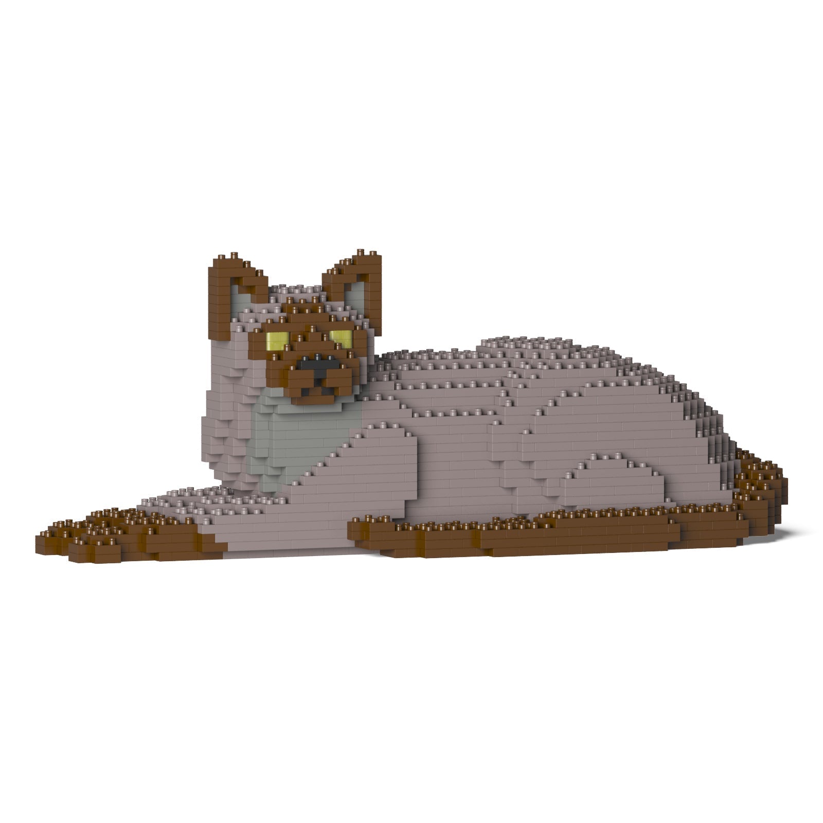 Tonkinese Cat 03S-M01 JEKCA Plastic Building Blocks for